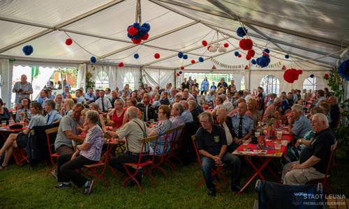 Blick in das Festzelt © Michael Günther